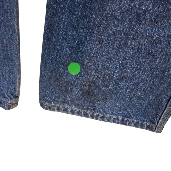 Dickes Mens 38x32 Medium Washed Straight Denim Jeans Workwear Outdoor Rough - Picture 7 of 13